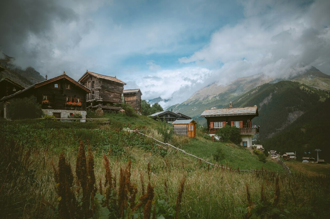 abandoned swiss village