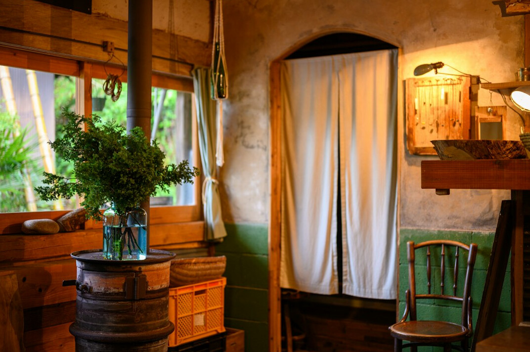 rustic swiss interior