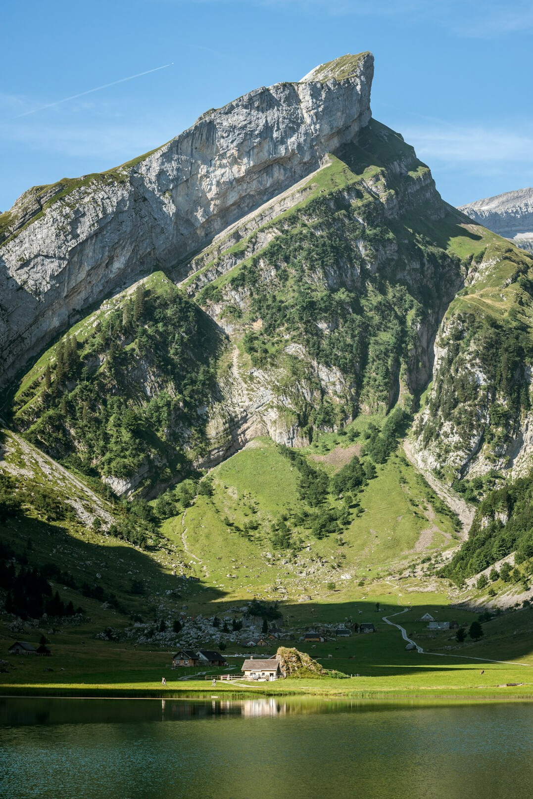 swiss mountains hidden