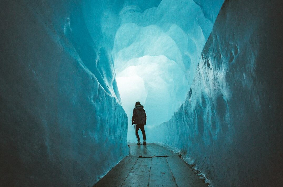 swiss cave entrance
