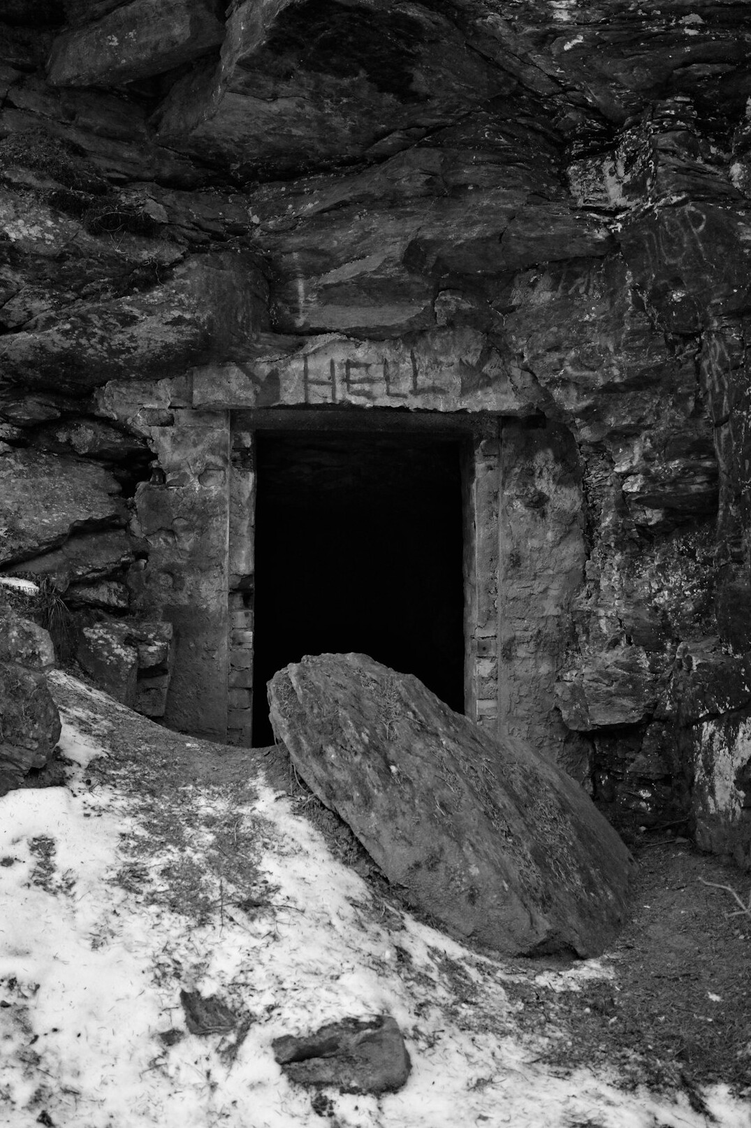 alpine bunker entrance
