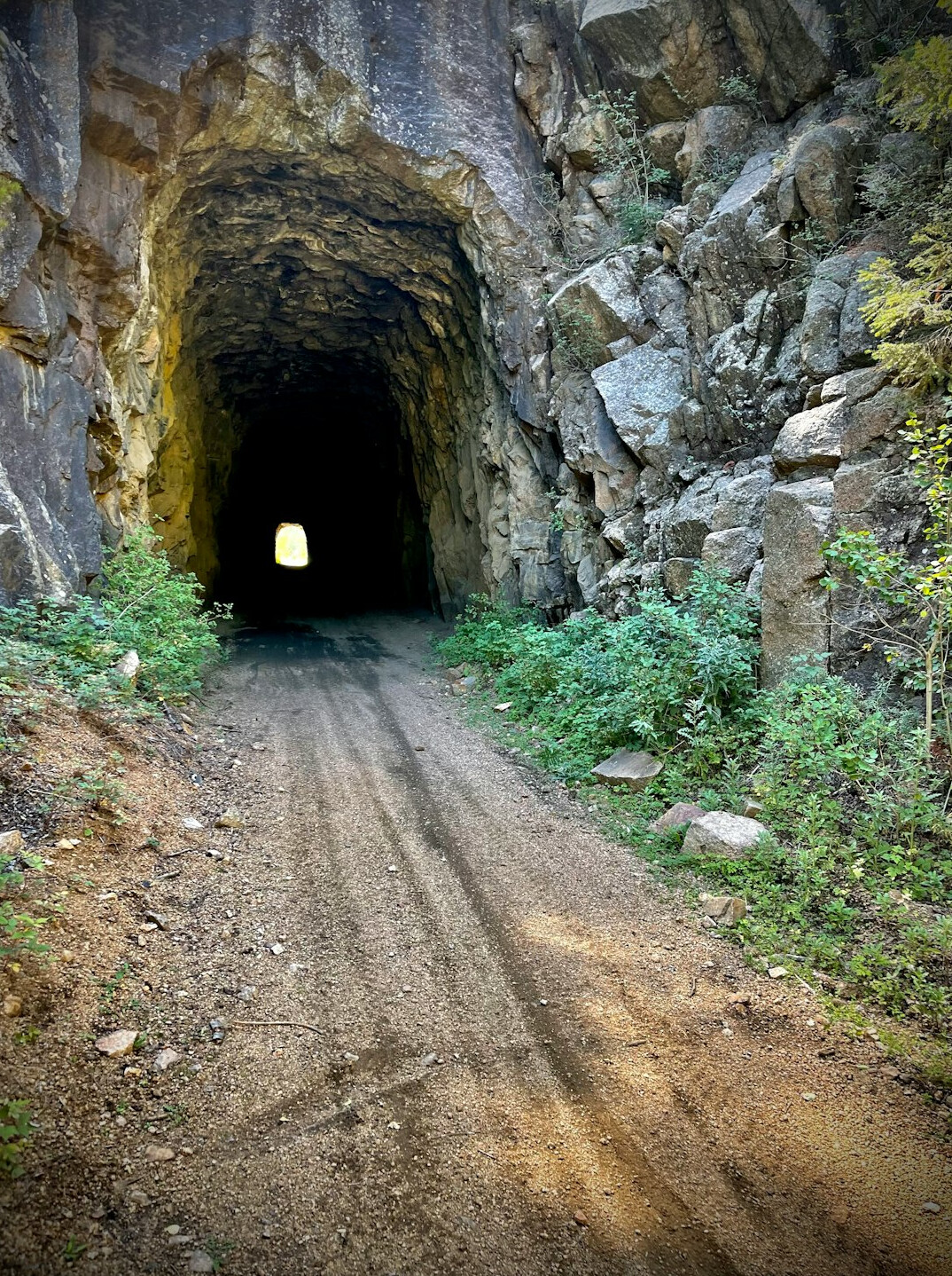 hidden tunnel entrance